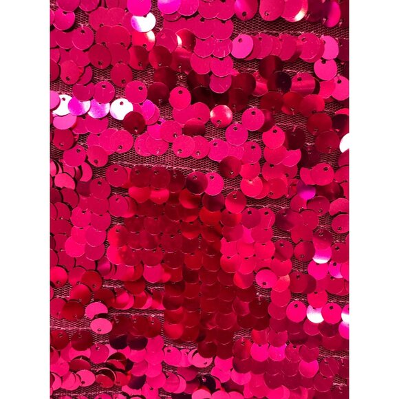 Maeve By Anthropologie Sequined Tie-Strap V-Neck Tank Top Medium Burgundy - Picture 12 of 15